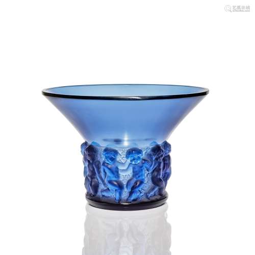 ‡ RENÉ LALIQUE (FRENCH 1860-1945) FARANDOLE VASE, NO. 1052