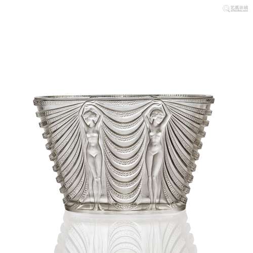 ‡ RENÉ LALIQUE (FRENCH 1860-1945) TERPSICHORE VASE, NO. 10-9...