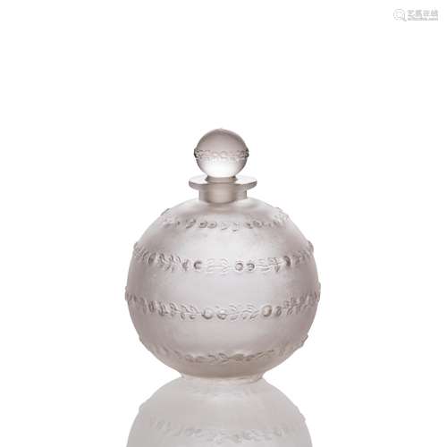 RENÉ LALIQUE (FRENCH 1860-1945) ROSE SANS FIN SCENT BOTTLE, ...