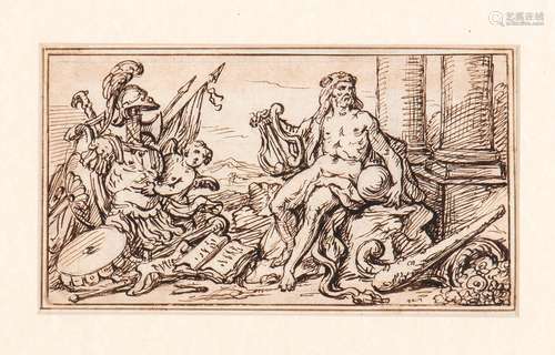 CERCHIA DI NICOLAS POUSSIN (Les Andelys, 1594 - Roma, 1665)