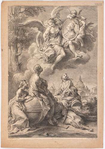 POMPEO BATONI (Lucca, 1708 - Roma, 1708) E JAKOB FREY (Lucer...