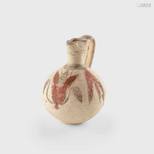 ANCIENT CYPRIOT BOTTLE CYPRUS, 600 - 450 B.C.