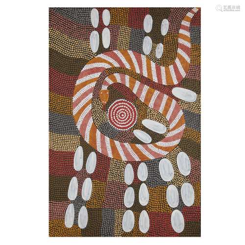 BILLY STOCKMAN TJAPALTJARRI (ANMATYERE B.1927 - D.2015), CAR...