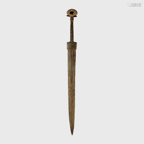 DUAL EAR POMMEL SWORD LURISTAN, 1200 - 800 B.C.