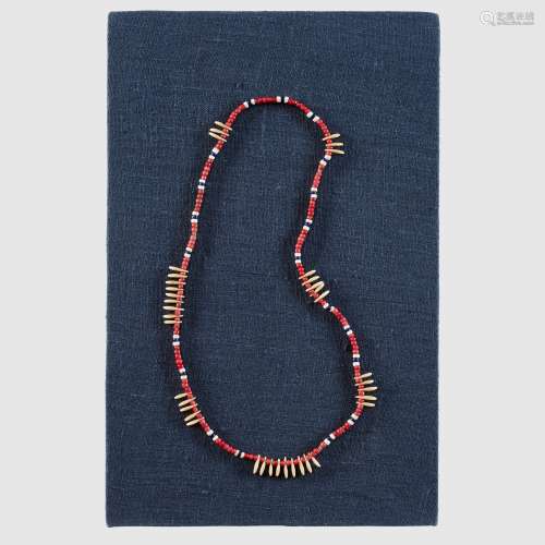 PAK ISLAND CURRENCY NECKLACE ADMIRALTY ISLANDS, PAPUA NEW GU...