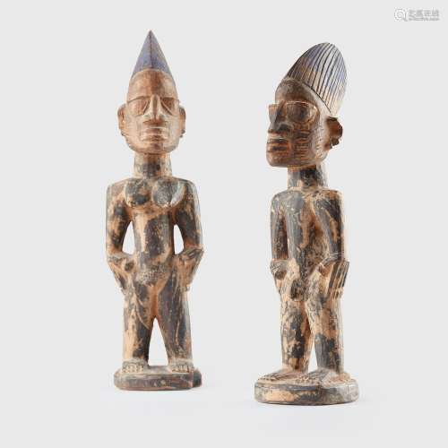 YORUBA TWIN FIGURES, IBEJI NIGERIA