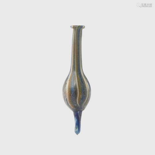ROMAN MARBLED GLASS PHILAE EUROPE OR NEAR EAST, 1ST - 2ND CE...