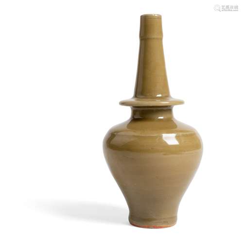 LONGQUAN CELADON-GLAZED 'KUNDIKA' WATER BOTTLE YUAN DYNASTY ...