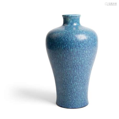 ROBIN'S EGG-GLAZED 'MEIPING' VASE POSSIBLY YONGZHENG PERIOD