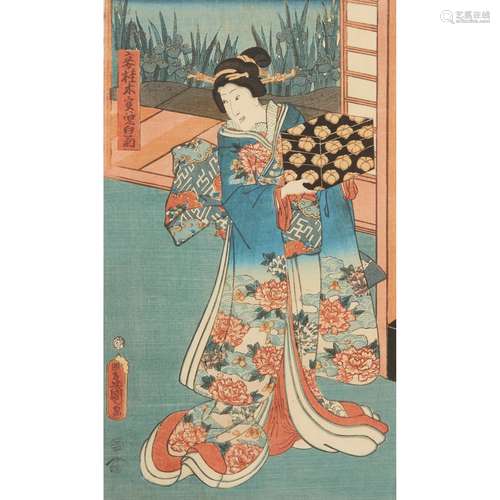 GROUP OF THREE WOODBLOCK PRINTS