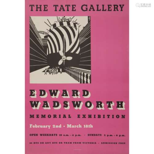 AFTER EDWARD WADSWORTH (1889-1949) EDWARD WADSWORTH, THE TAT...