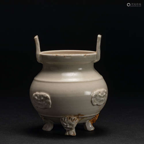 Ding Kiln Incense Burner of Song Dynasty