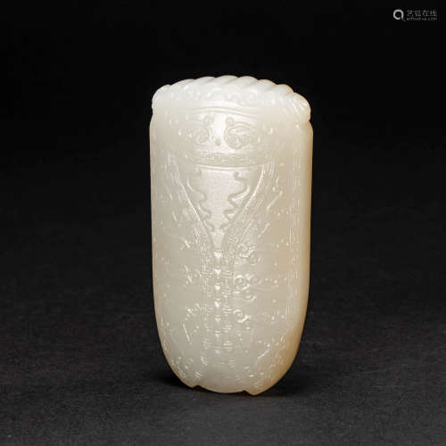 Hetian jade insects in Qing Dynasty