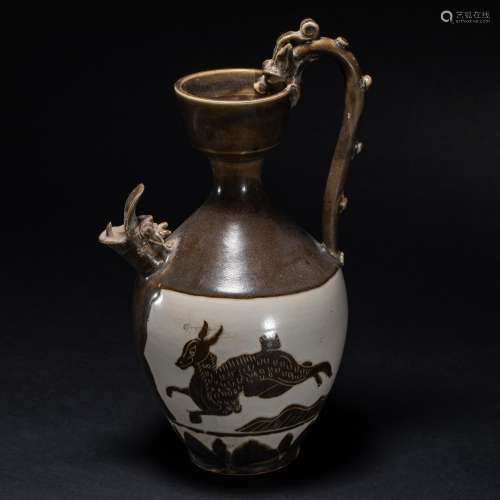 Cizhou Kiln Animal Pattern Ornaments Song Dynasty