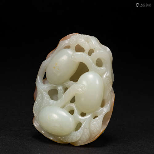 Hand-played pieces of Hetian jade in Qing Dynasty