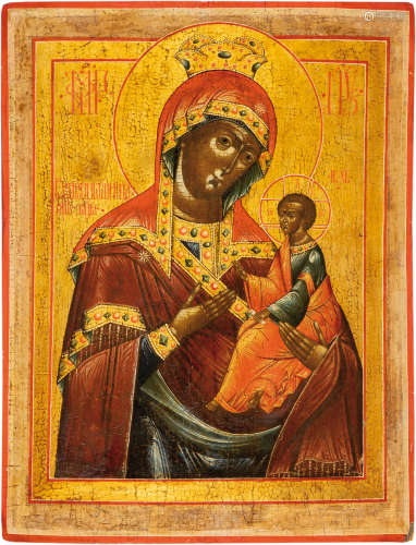 Großformatige Ikone mit der Gottesmutter Skoropos (Skoroposl...