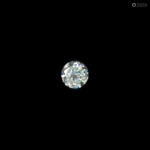 Diamant taille brillant 0.35 carat