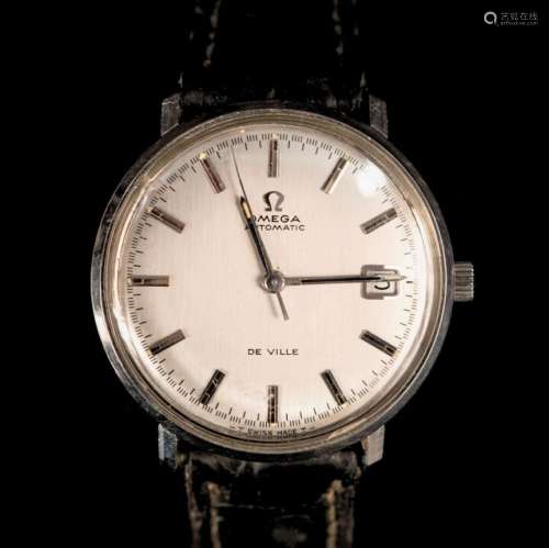 OMEGA Deville Montre d'homme, boitier 33 mm acier, mouvement...