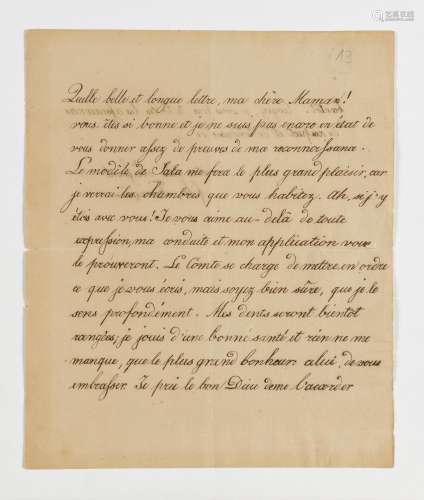 莱希施塔特（拿破仑-弗朗索瓦-查尔斯-约瑟夫-波拿巴，公爵）。  签名...
