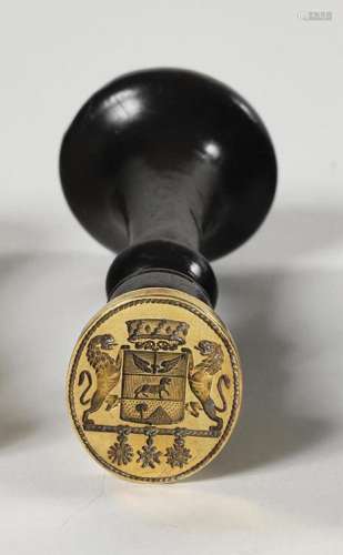 弗朗索瓦-亚历山大-胡雷尔中将（1774-1847）的男爵邮票。   黄铜材质...