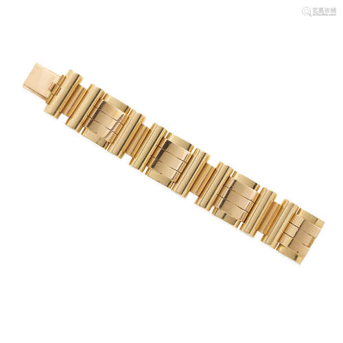 14K GOLD RAMP BRACELET