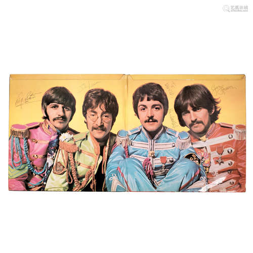 The Beatles: An Autographed Copy Of The Album Sgt. Pepper's ...