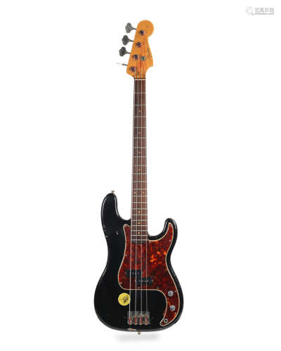 The Pogues: Darryl Hunt's Fender Precision Bass guitar, 1963...