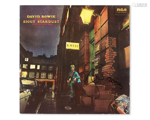 David Bowie: A signed album for The Rise and Fall of Ziggy S...