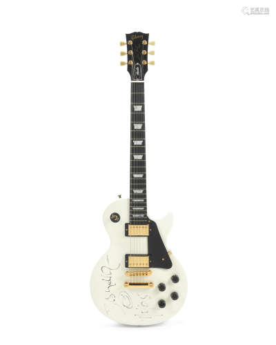 Live 8 / Bob Geldof: An autographed Gibson Les Paul studio g...