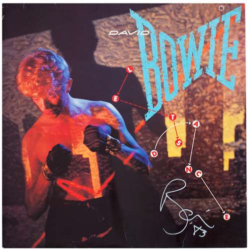 David Bowie: An Autographed Copy Of The Album Let's Dance, 1...