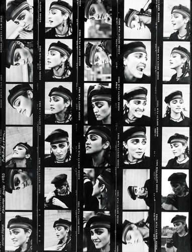 Peter Anderson (British, b.1954): Madonna contact sheet, Soh...