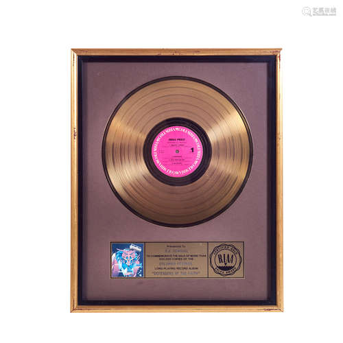 Judas Priest/K.K. Downing: A US 'Gold' award for the album D...