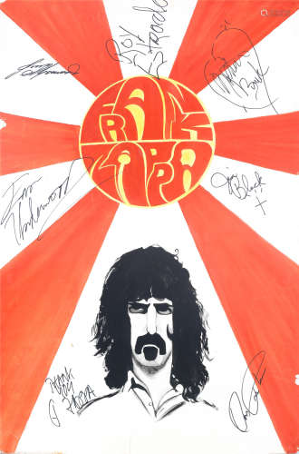 Frank Zappa & The Mothers Of Invention: An Autographed Hand-...