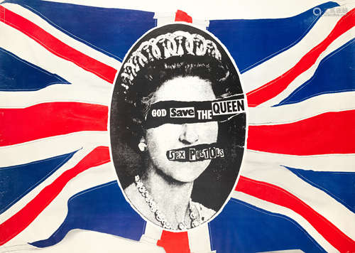 The Sex Pistols: A Promotional Poster for the single God Sav...