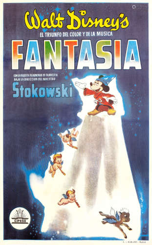Fantasia, Walt Disney, 1940,