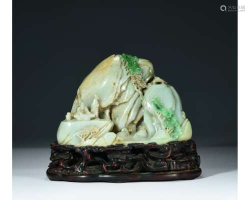 A Jade Ornament of Mountain