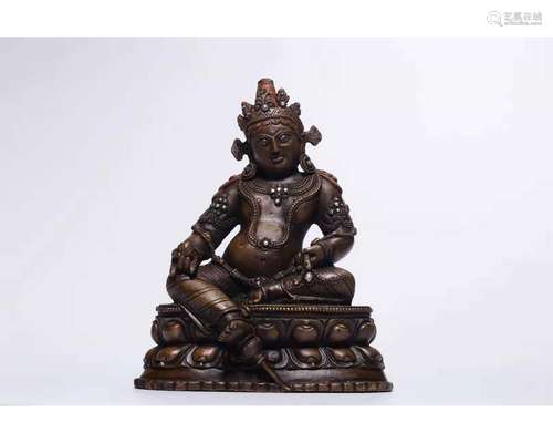 A Bronze Figure of Jambhala