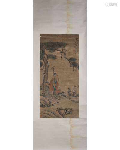 A Chinese Painting of Figures