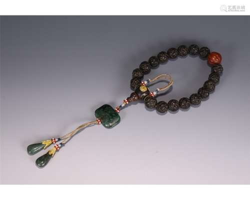 An Agarwood Prayer Beads
