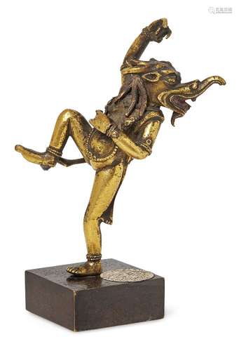 Property of a Gentleman (lots 36-85) A Tibetan gilt-bronze b...