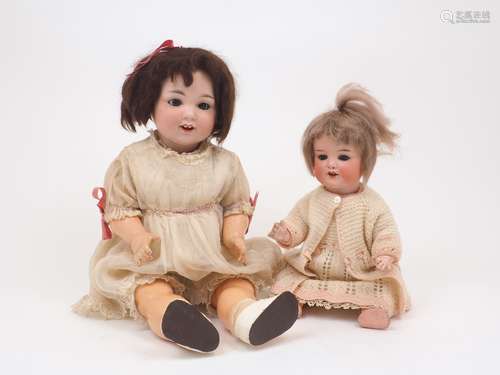 An Armand Marseilles bisque-headed female doll, early 20th C...