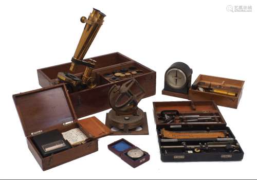 A group of scientific instruments, 20th century, to include:...