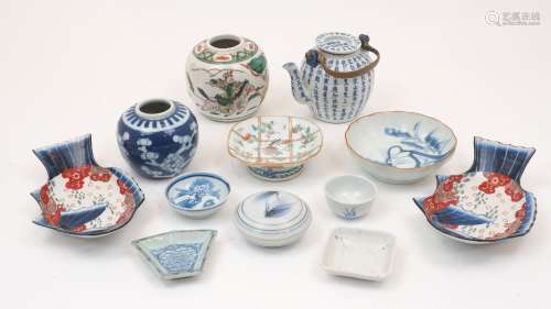 A group of Eastern ceramic wares, 19th / 20th century, to in...