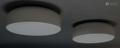 Flos, a pair of 'Smithfield' ceiling lights, of recent manuf...