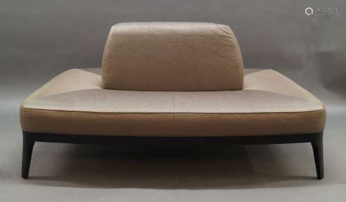 A contemporary conversation seat produced by Mood, Italy, up...