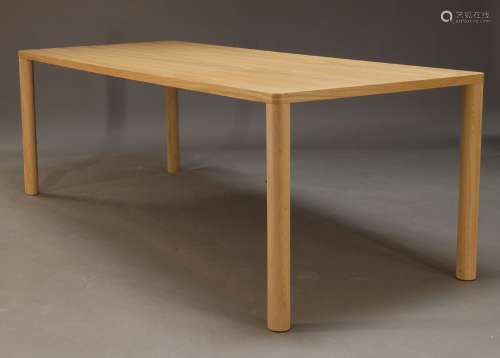 Julian Renault, an oak 'Log' dining table for Hem, of recent...