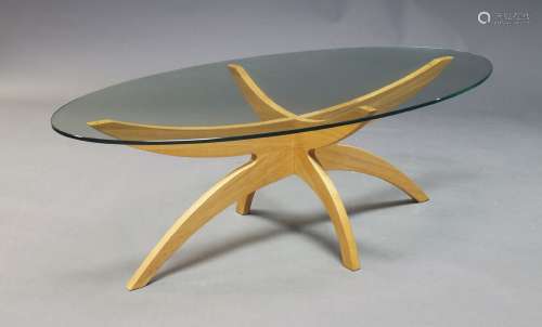 A Content by Conran coffee table, of recent manufacture, the...