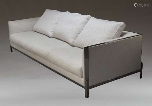 Trussardi casa, a modern three seater 'Band' sofa, of recent...
