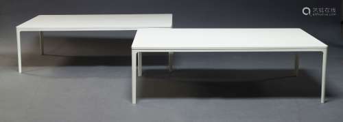 Jasper Morrison (British B.1959) a pair of 'Plate' tables fo...
