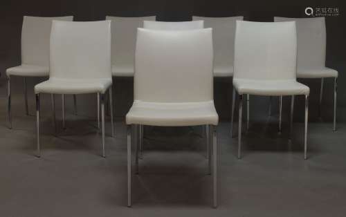 Cattelan Italia, a set of eight 'Anna' dining chairs, c.2010...